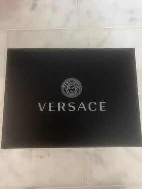 Versace Gift/ Shoe box 13.5” X 10” Authentic